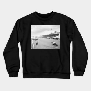 Horse Race in New Orleans, 1906. Vintage Photo Crewneck Sweatshirt